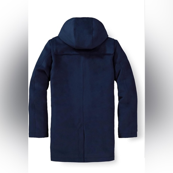 NWT’s Hope & Henry Classic Navy Men’s Toggle Coat! - Picture 4 of 9